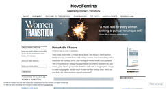 Desktop Screenshot of novofemina.com